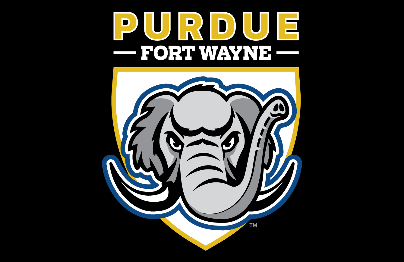 Purdue Fort Wayne Mastodons 2018-Pres Primary Dark Logo 01 iron on paper